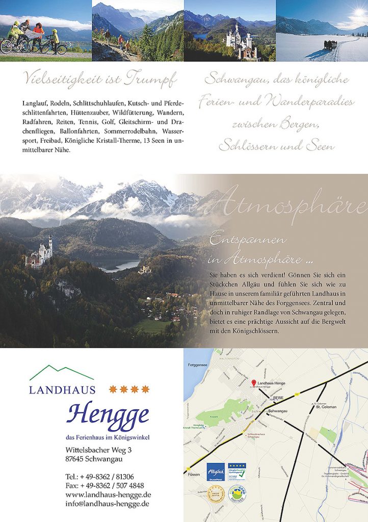Foto und Grafik für Landhaus Hengge 2 Foto und Grafik für Landhaus Hengge