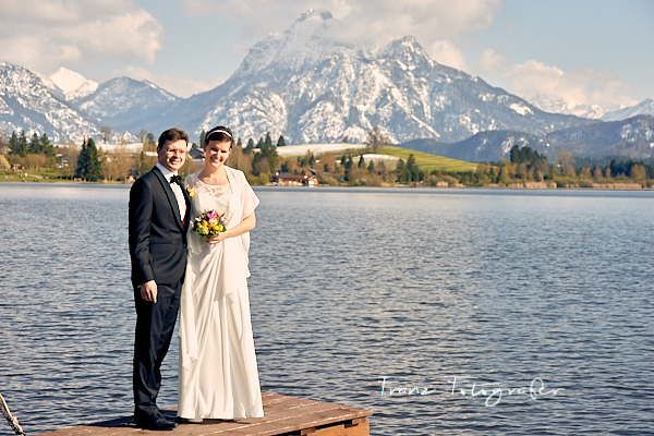 Hochzeit in Hopfen am See