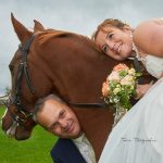 After Wedding Shooting Fotos mit Pferde in Unterthingau