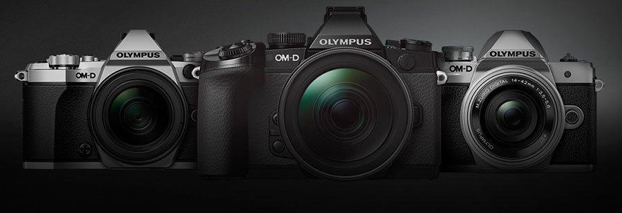 Olympus OM-D Serie mit Echter Zoom Objektiv