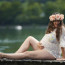 2023 am Alpensee: Unvergessliches Sommer-Babybauch-Fotoshooting